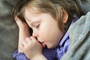 child's thumb sucking habit